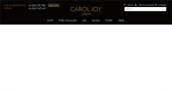 Desktop Screenshot of caroljoylondon.com